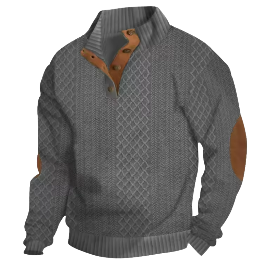 Ronan Jacquard Pullover