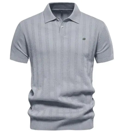 Nero Ribgebreide Polo