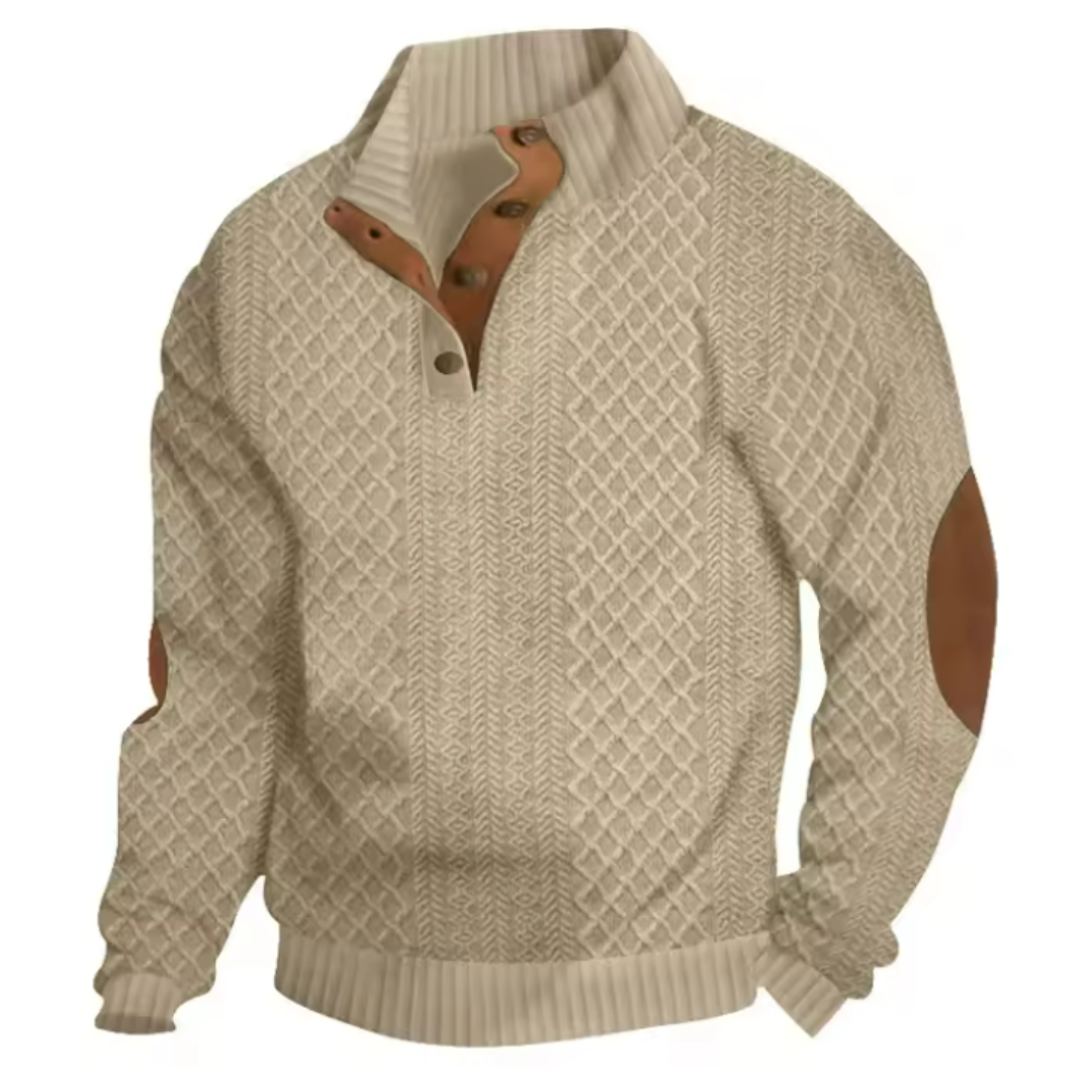 Ronan Jacquard Pullover